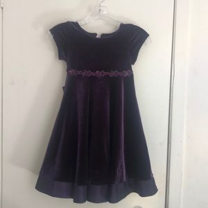Kids purple dress